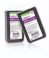 Сменный блок для пилки для педикюра (абразивность:80) ORLY Foot File Refill Pads 10шт/уп