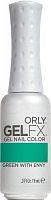 Гель-лак GREEN WITH ENVY Nail Color GEL FX ORLY 9мл