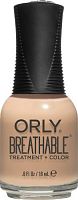 Профессиональное дышащее покрытие NOURISHING NUDE BREATHABLE ORLY 18мл