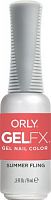 Гель-лак SUMMER FLING Nail Color GEL FX ORLY 9мл